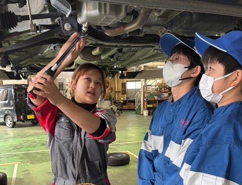 岡崎中学校職業体験